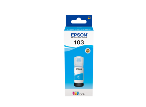 מיכל דיו כחול אפסון Epson 103 Cyan - מקורי