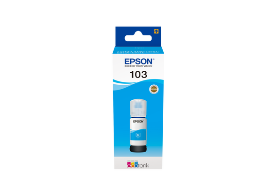 מיכל דיו כחול אפסון Epson 103 Cyan - מקורי