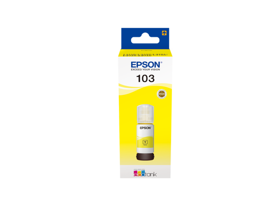 מיכל דיו צהוב אפסון Epson 103 Yellow - מקורי