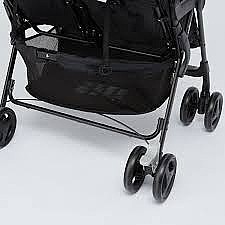 עגלת תאומים/אחים קלה במיוחד Aire Twin אייר טווין - Dark Pewter אפור - ג'ואי