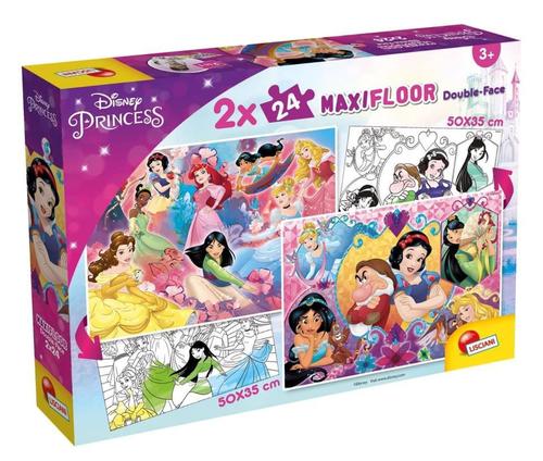 פאזל נסיכות דיסני ריצפתי 2X24 חלקים