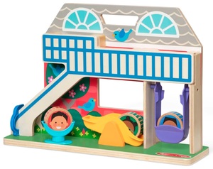 Go Tots משחקי התפתחות מעץ - גן שעשועים