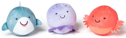 משחק עץ לגלישת כדורי דמויות בד - אוקיינוס