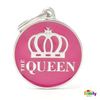 תג שם לכלב / חתול The Queen