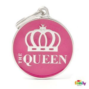 תג שם לכלב / חתול The Queen