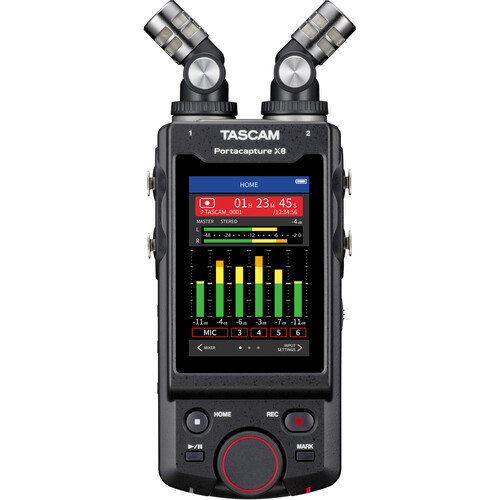 מכשיר הקלטה נייד מקצועי Tascam portacapture x8