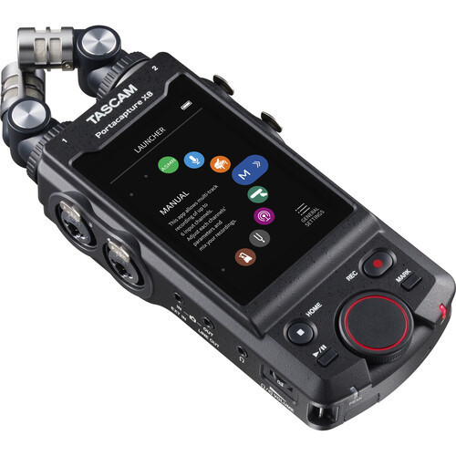 מכשיר הקלטה נייד מקצועי Tascam portacapture x8