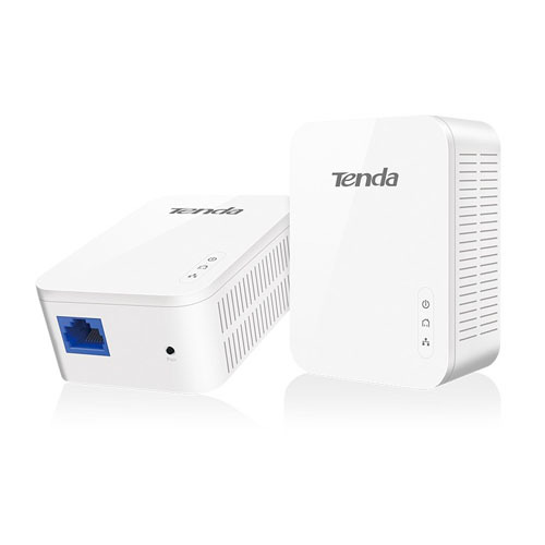 מתאם רשת על חשמל עם מהירויות Tenda 1000Mbps תנדה