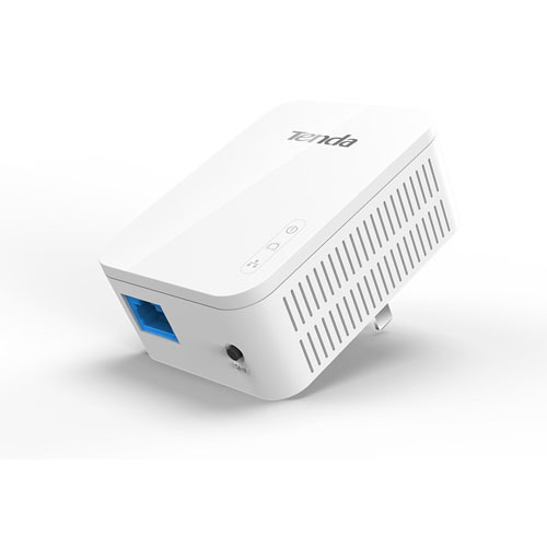 מתאם רשת על חשמל עם מהירויות Tenda 1000Mbps תנדה