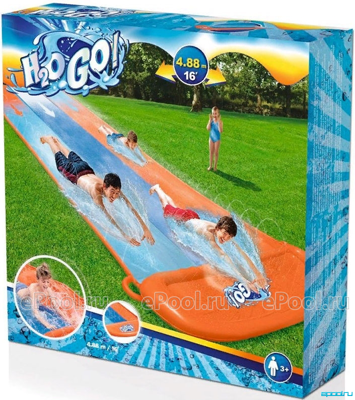 משטח החלקה משולש H2O GO