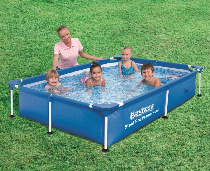 בריכת עמודים 56401  2.21x1.50 מטר Bestway
