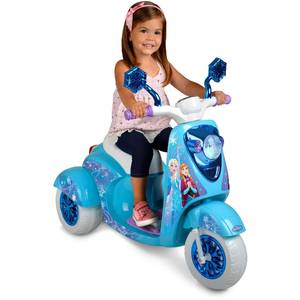 אופנוע פרוזן ממונע מבית דיסני 6v -  מקורי Frozen