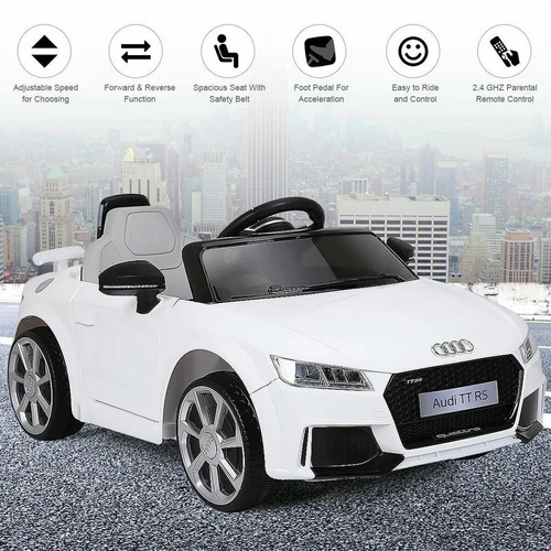 מכונית TT RS אאודי 12v דגם 2024
