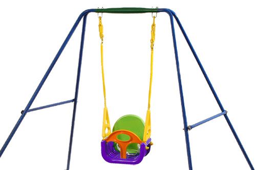 Starplast 42506 נדנדת גינה 4 שלבים + קונסטרוקציה