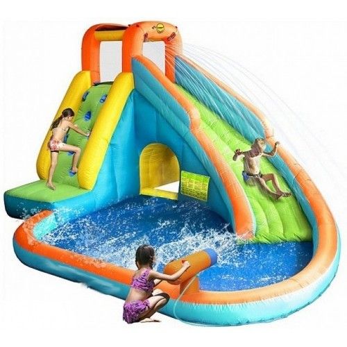 מגלשת מים כולל תותח מים 9117 Happy Hop