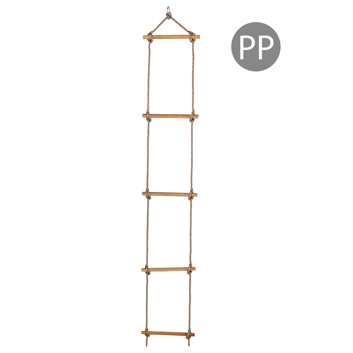 סולם חבלים לטיפוס לבית עץ 180X30
