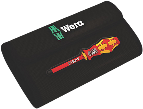 סט מברגי חשמל מתחלפים - דגם 05003474001, Wera Kraftform Kompakt VDE 16 Universal 1