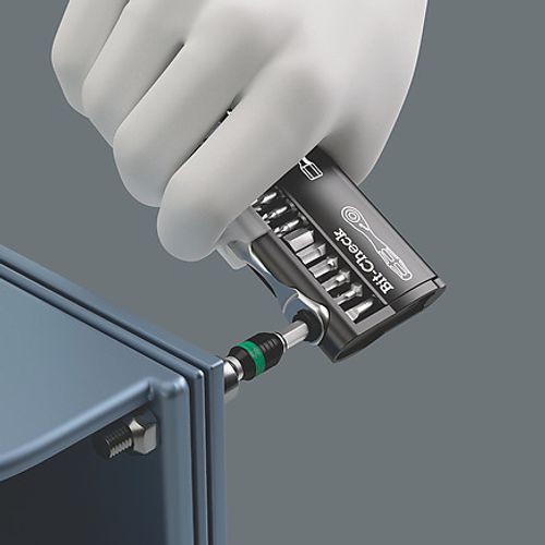 סט למגוון פתרונות הברגה, ביט רצ'ט, ביטים ובוקסות - דגם 05056490001 Wera Tool-Check PLUS