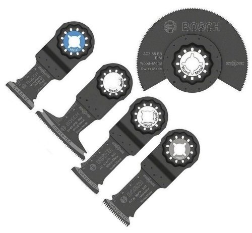 סט 5 להבים STARLOCK לחיתוך עץ ומתכת Bosch ACZ 85 EB