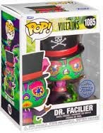 POP Disney: Villains- Sugar Skull Facilier w/Base(אקסקלוסיבי מדבקה כסופה)