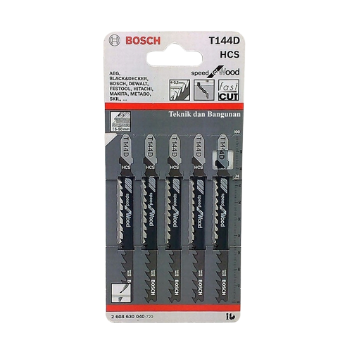 סט 5 להבי מסור אנכי Bosch T144D