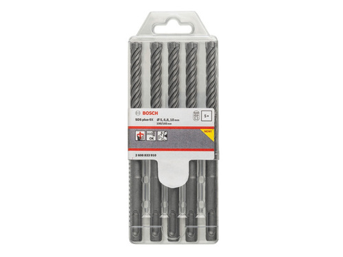 סט 5 מקדחי BOSCH SDS plus 2608833911