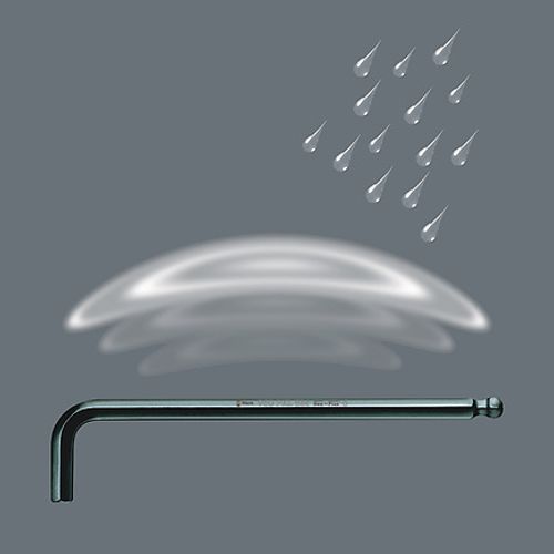 סט אלן כדורי אינצ'י, 9 יחידות, מידות 5/64