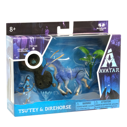 DISNEY AVATAR W.O.P MED DLX CRT/VHC - A1 DIRE HORSE/TSU TEY