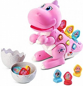 דינוזאור רוקד ולומד מבית VTech - בצבע ורוד