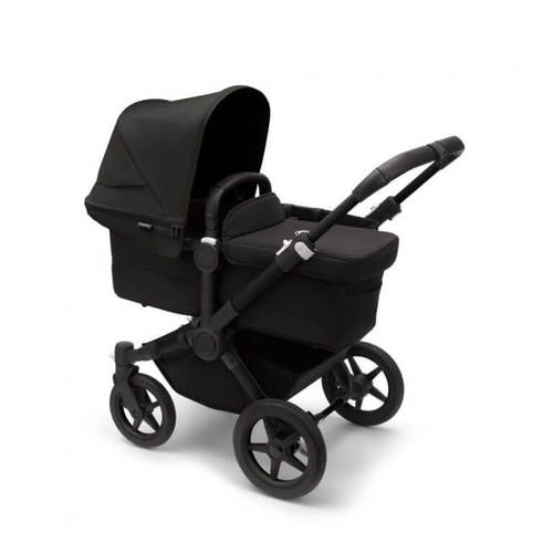 עגלת תאומים משולבת דונקי 5 טווין לתאומים -   Bugaboo Donkey 5 twin -  בוגבו צבע שחור מידנייט 