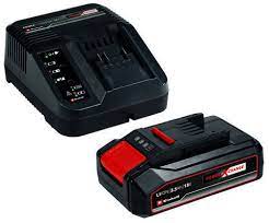 סוללת ליתיום 2.5 AH + מטען אוניברסלי איינהל EINHELL PXC Starter Kit 2.5 AH 18V