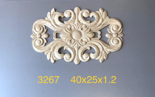 עיטור עץ מסוגנן, 40X25 דגם 3267