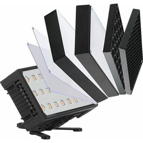 סט 4 תאורות לד עם קייס טעינה Astera FP6