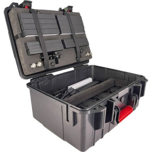 סט 4 תאורות לד עם קייס טעינה Astera FP6