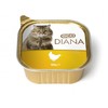 דיאנה שימורים בודד מזון מלא לחתולים עוף 100 גר Diana 