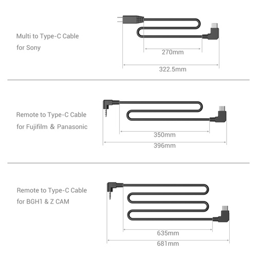SmallRig3323 ידית צד אורגונומית עם כפתור הקלטה