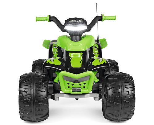 טרקטורון לילדים קורל טי-רקס Corral T-Rex 330W עם פנס LED ואפקטים קוליים - ירוק