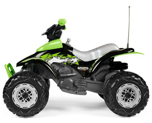 טרקטורון לילדים קורל טי-רקס Corral T-Rex 330W עם פנס LED ואפקטים קוליים - ירוק