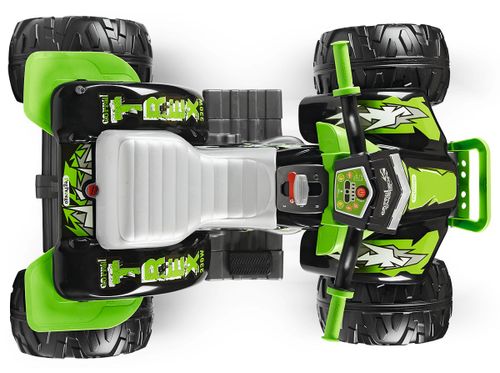 טרקטורון לילדים קורל טי-רקס Corral T-Rex 330W עם פנס LED ואפקטים קוליים - ירוק