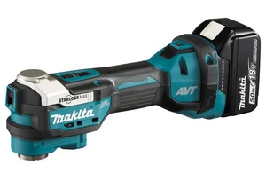 מולטיטול מסור מלטשת נטענת בראשלס + סוללה MAKITA DTM52RF BL 18V 3Ah