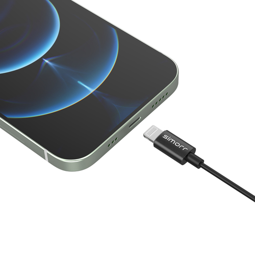 simorr Wave L3 Lavalier 3453 מיקרופון דש חוטי עם חיבור  Lightning לאייפון