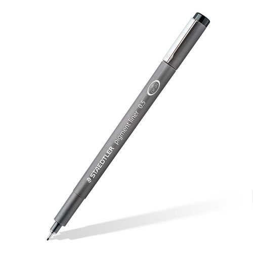 סט 12 רפידוגרף ליינר STAEDTLER | pigment liner 308 Liner 