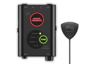 מיקרופון דיגיטלי מתקדם לגיטרה אקוסטית iRig Acoustic Stage
