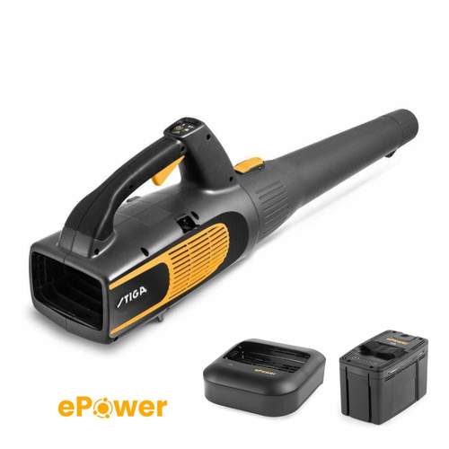 מפוח עלים נטען BL 700e + סוללה 4 אמפר ומטען סטיגה