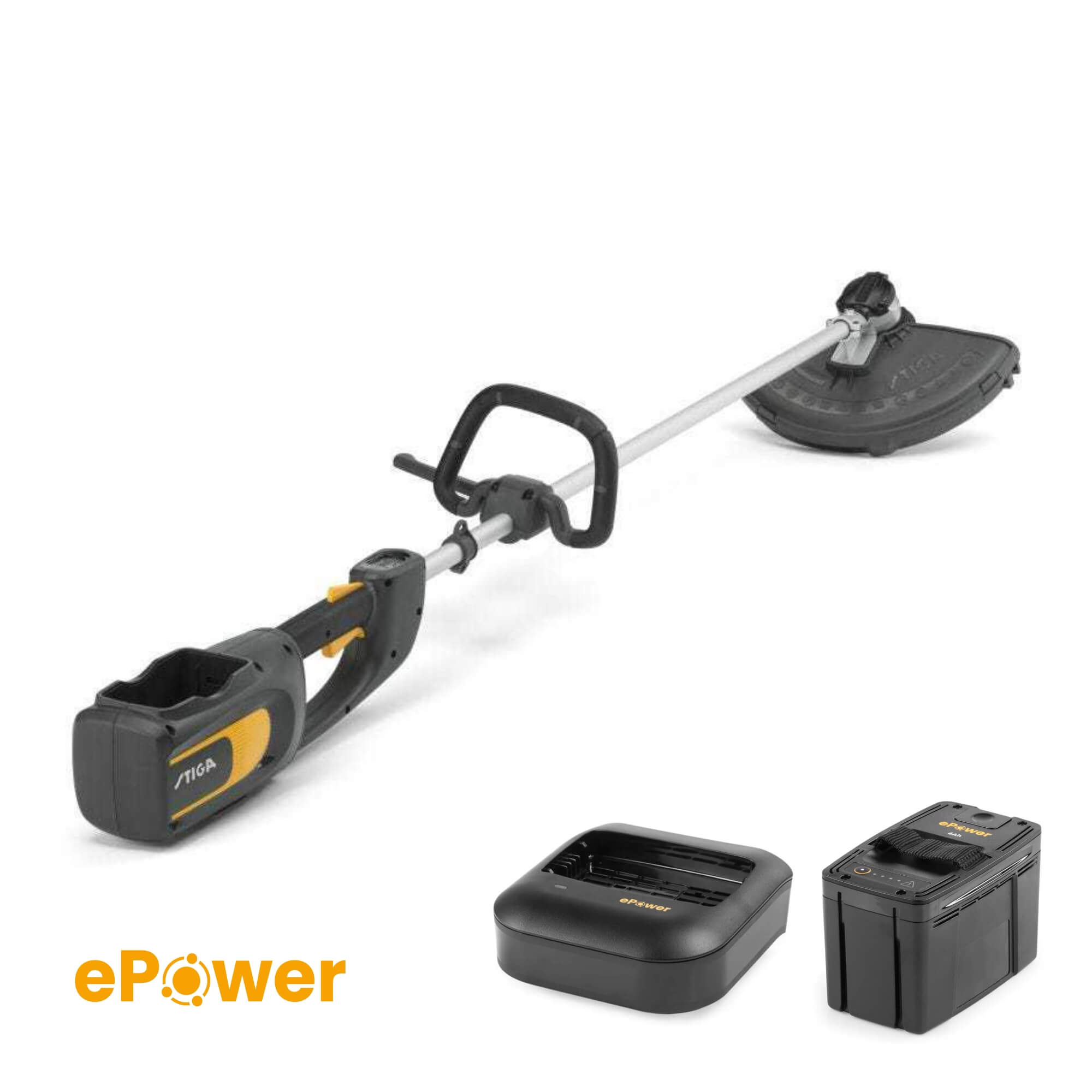 חרמש נטען BC 700e + סוללה 4 אמפר ומטען  + דיסק מתכת סטיגה