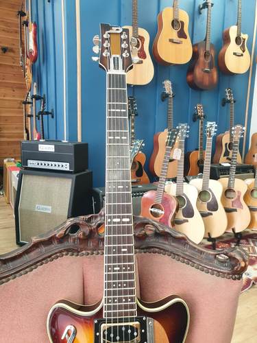 גיטרה חשמלית 2022 Duesenberg Alliance Joe Walsh Gold Burst