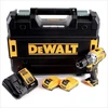 מברגה/ מקדחה מקצועית נטענת קלה במיוחד DEWALT DCD706D2 - 12V 