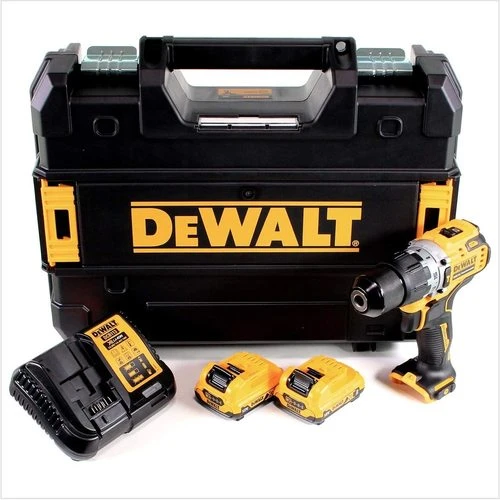 מברגה/ מקדחה מקצועית נטענת קלה במיוחד DEWALT DCD706D2 - 12V 