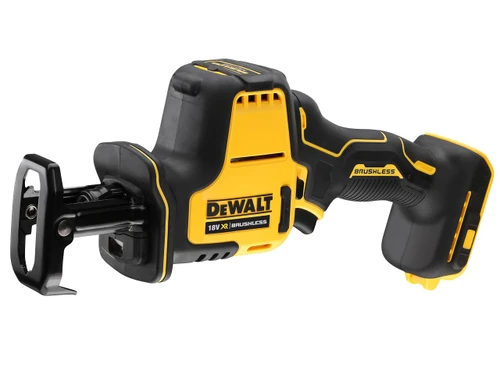 סט מסור חרב נטען בראשלס DeWALT DCS369N BL 18V + סוללה 5AH + מטען מהיר