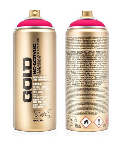 ספריי צבע זוהר MONTANA GOLD FLUORESCENT (400 מ